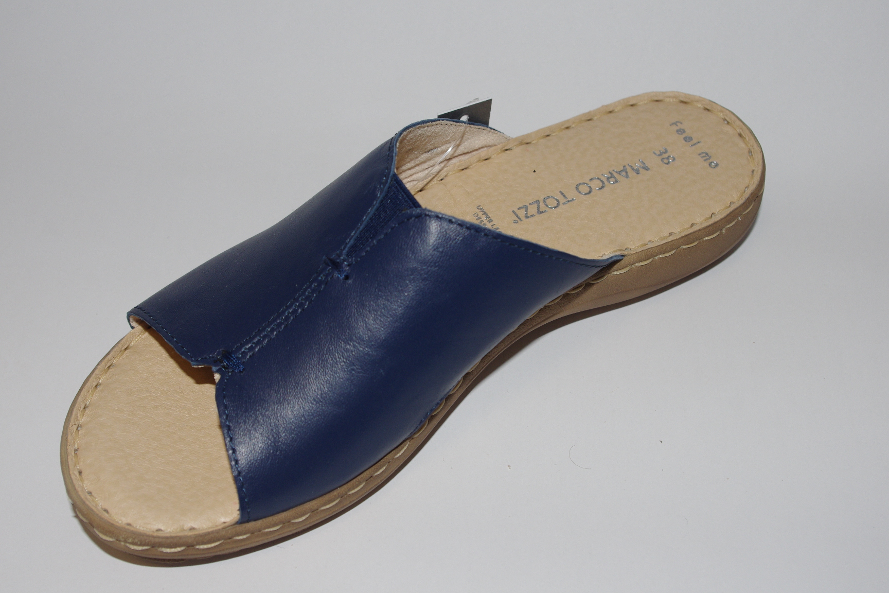 Damenpantolette blau Feel- MARCO TOZZI
