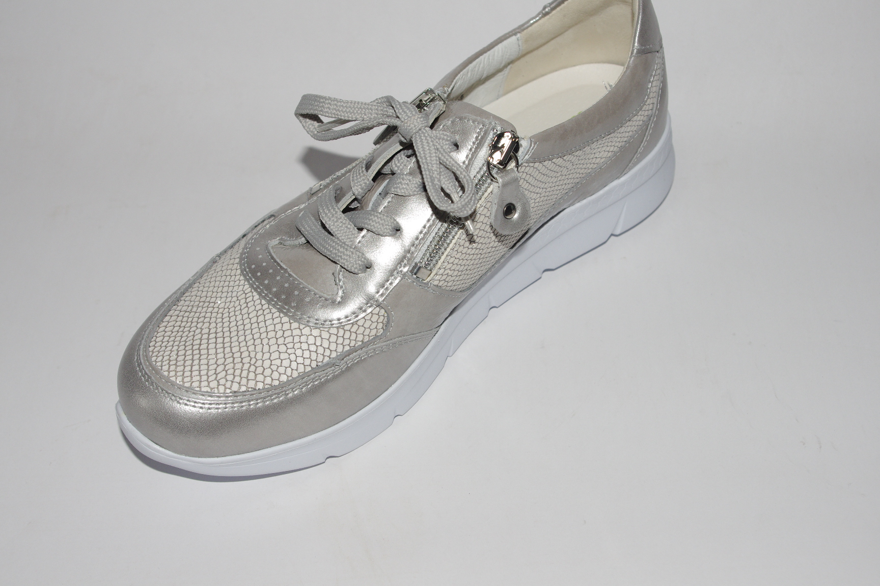 Halbschuh silber - Waldläufer