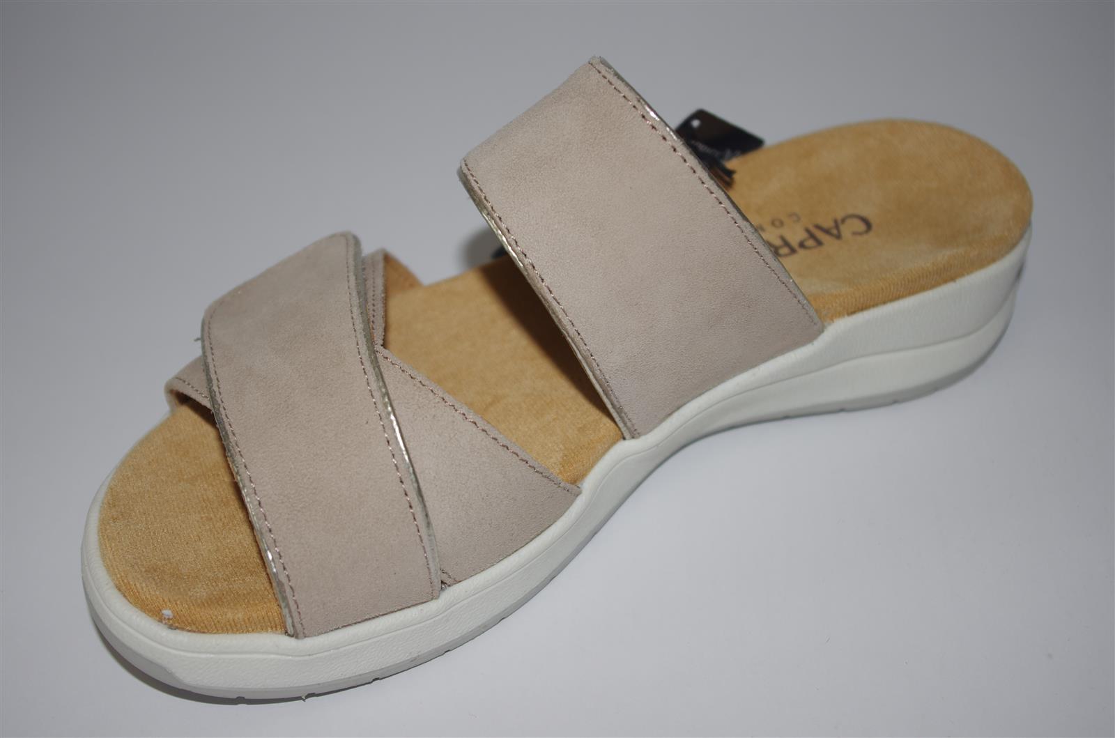 Damenpantolette grau - Caprice