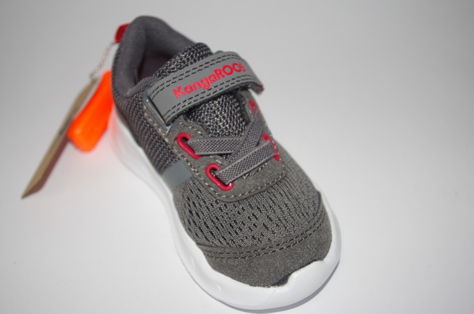 Turnschuh - rot-grau - Kangaroos