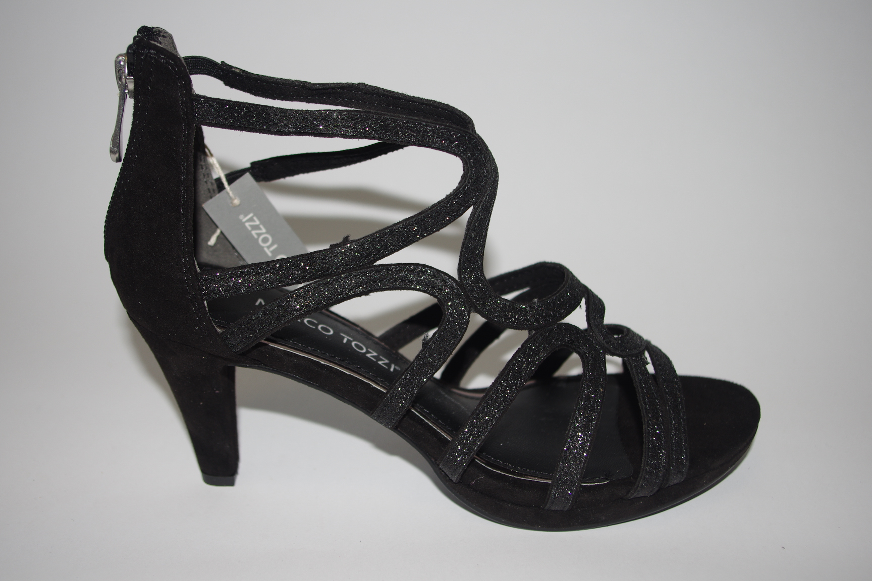 Damensandalette schwarz - Marco Tozzi